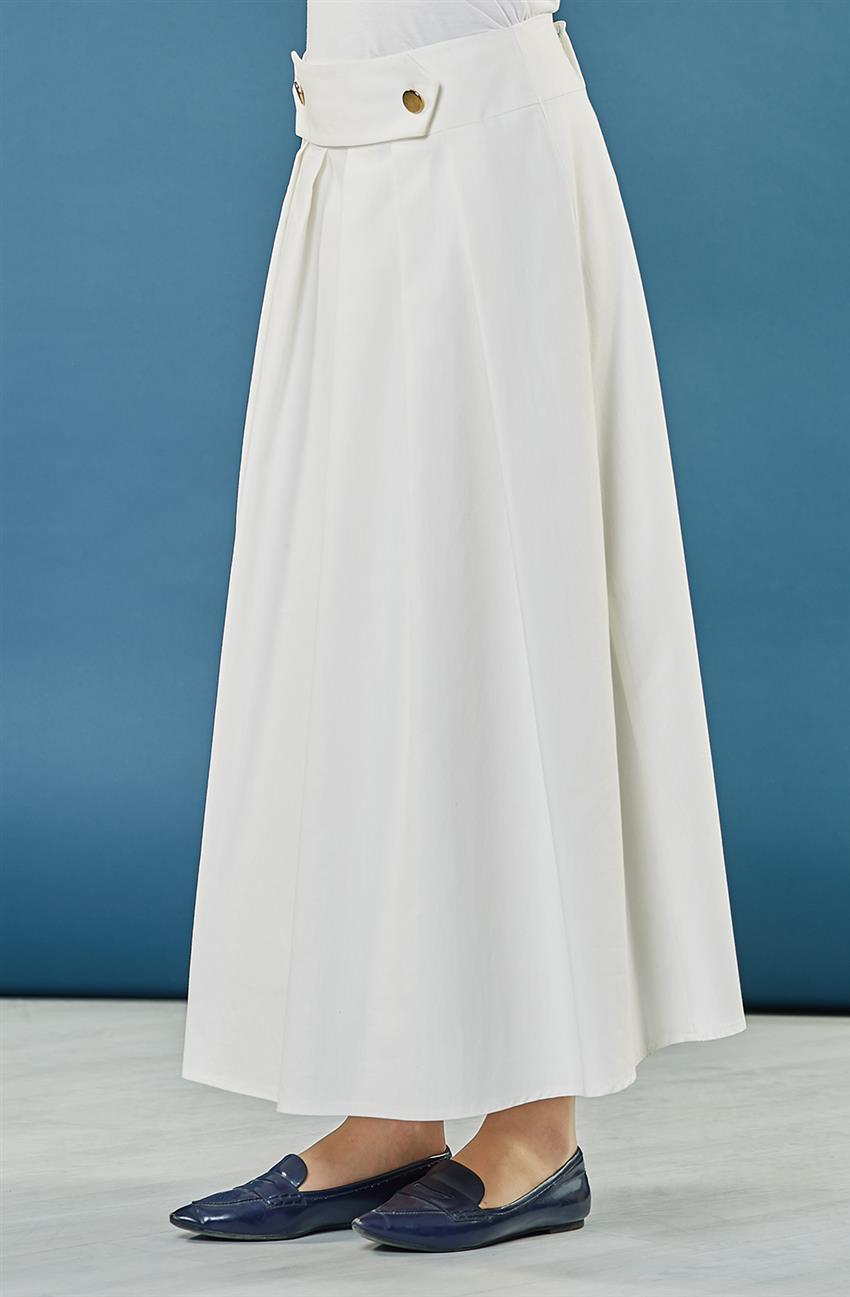 Skirt-White 5258-02