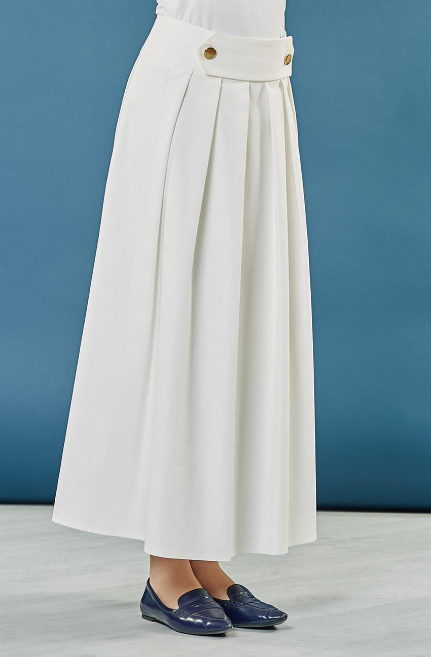 Skirt-White 5258-02
