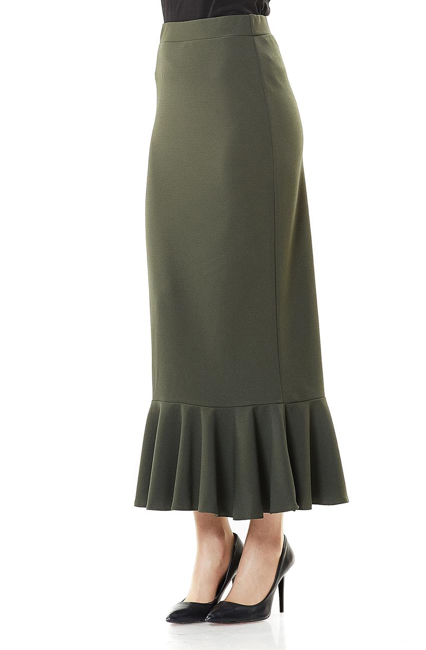 Skirt-Khaki MS738-27