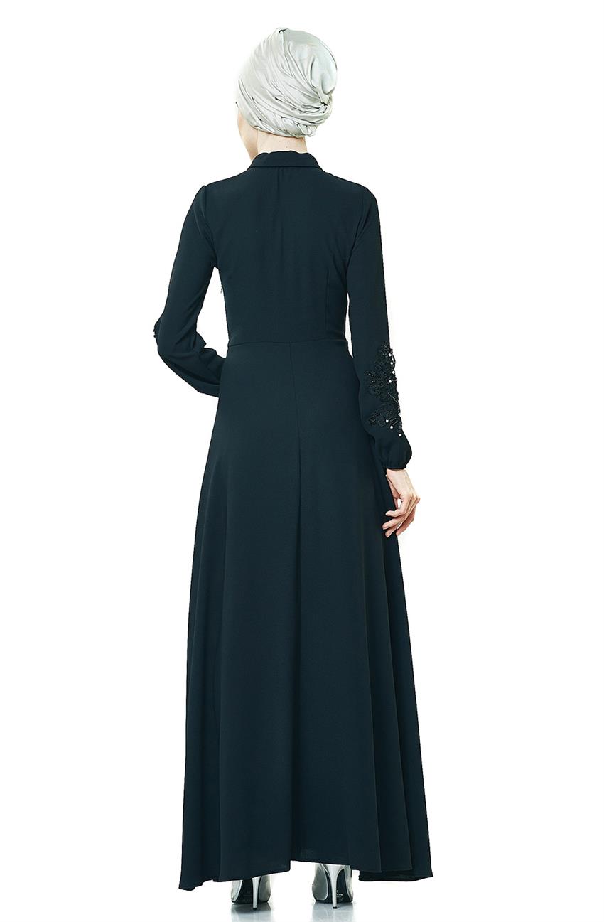 فستان سهرة فستان-أسود PN8145-01