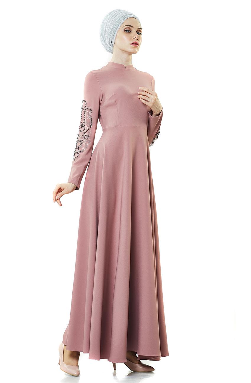 فستان-زهري PN8152-53