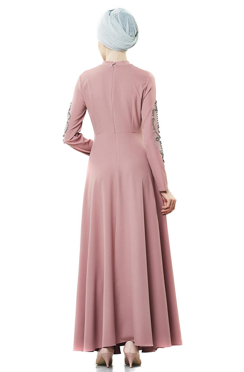 فستان-زهري PN8152-53