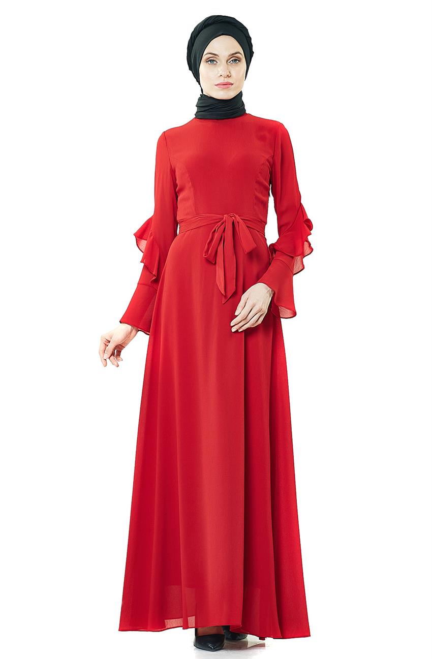 فستان-أحمر PN8156-34