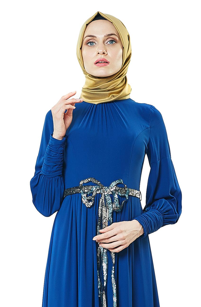 فستان-أزرق غامق KA-B7-23077-74