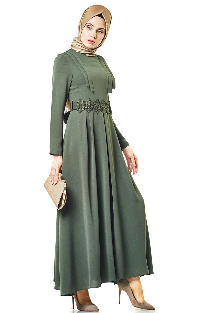 Evening Dress Dress-Green 1782-21