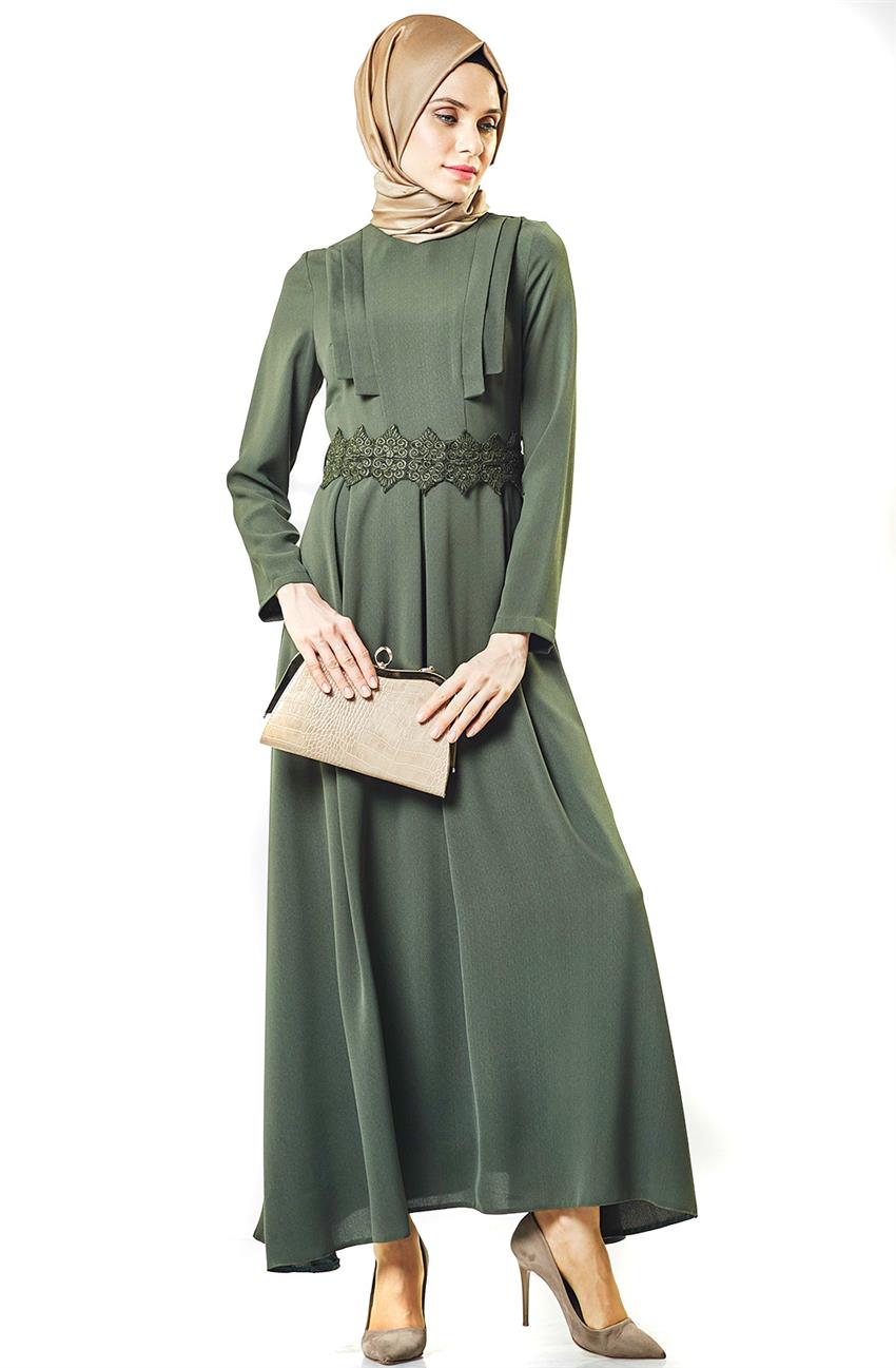 Evening Dress Dress-Green 1782-21