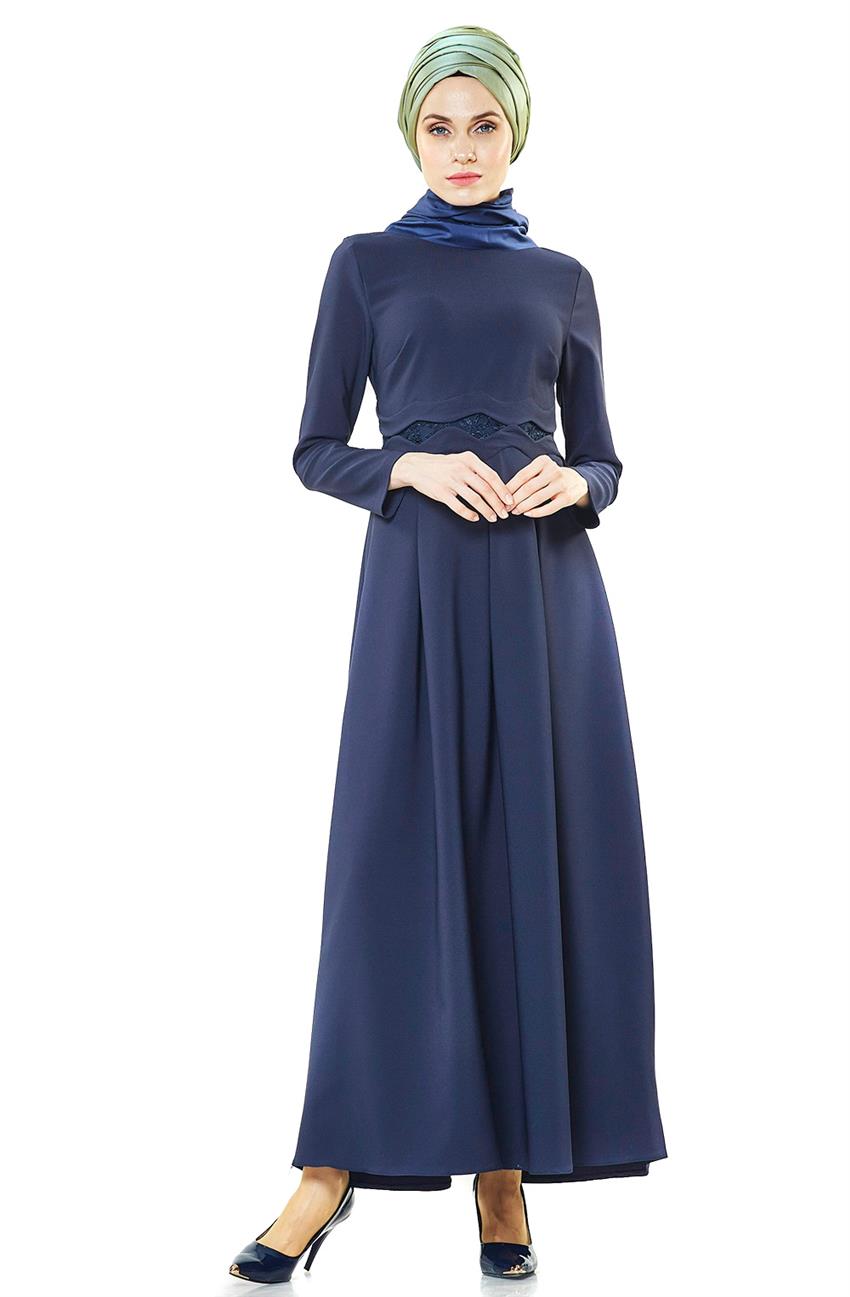 Dress-Navy Blue 1840-17