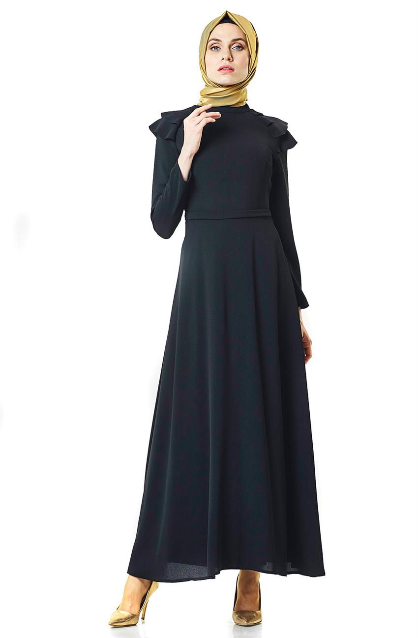 Siyah Elbise 1843-01