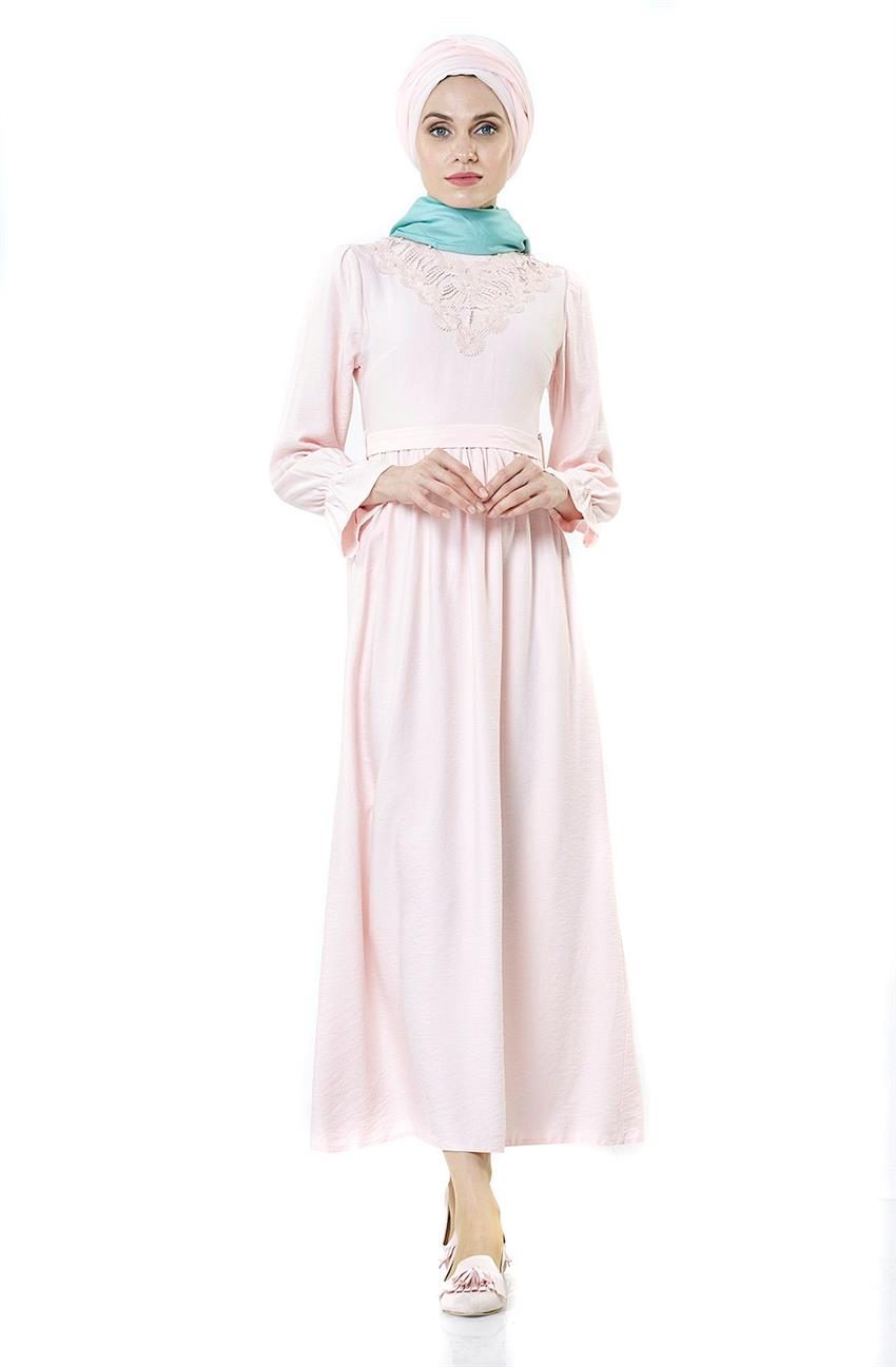 فستان-لون البودرة ar-1859-41