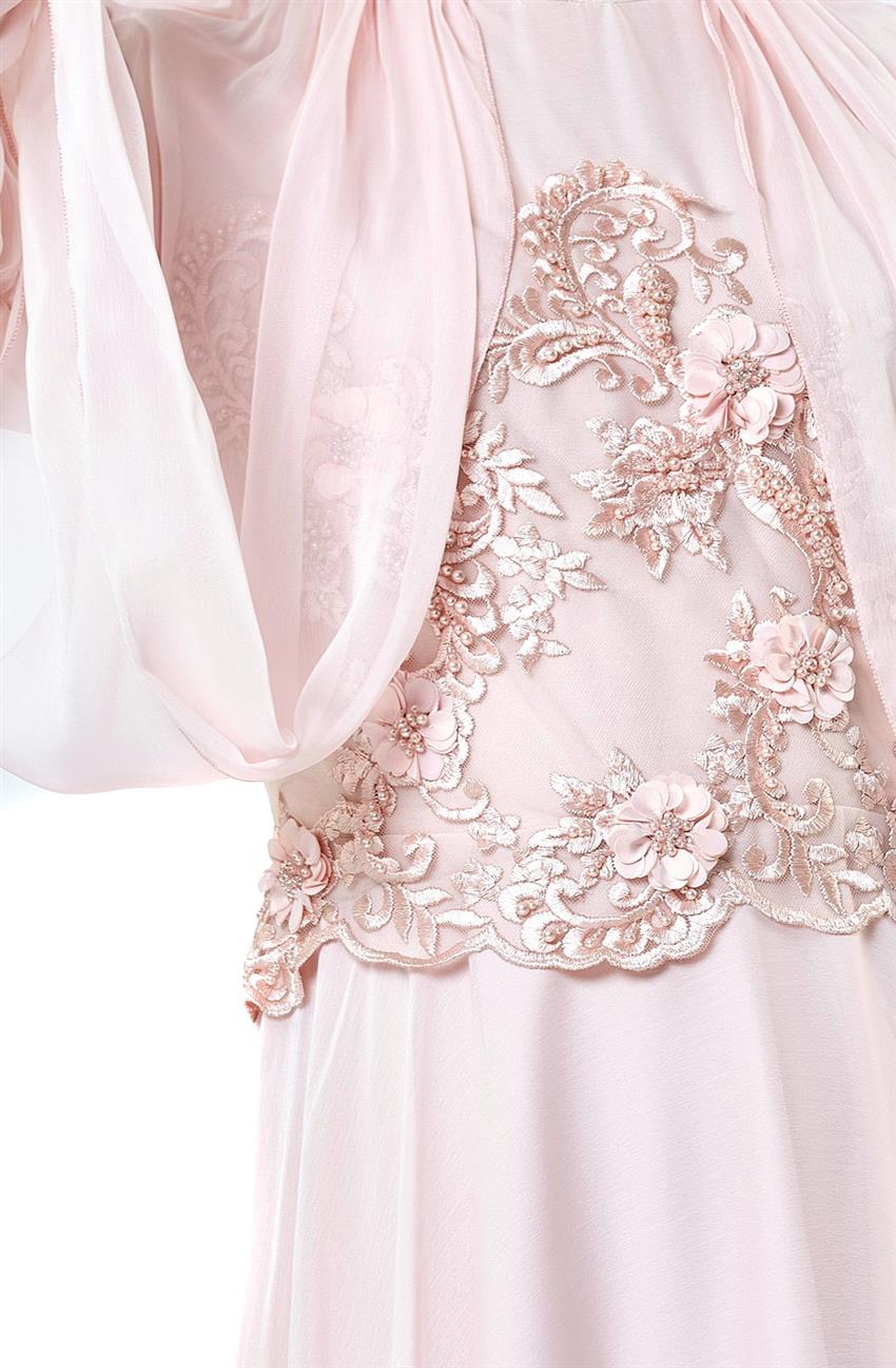 Evening Dress Dress-Pink 1906-42