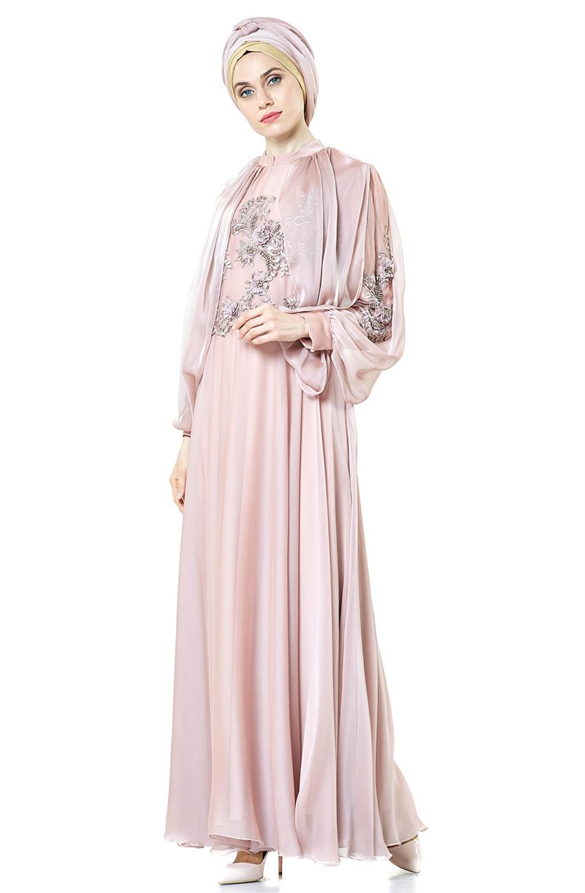Evening Dress Dress-Dried rose 1906-53
