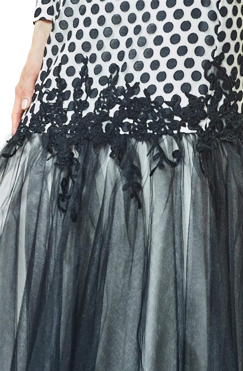 Evening Dress Dress-Black KA-B5-23104-12
