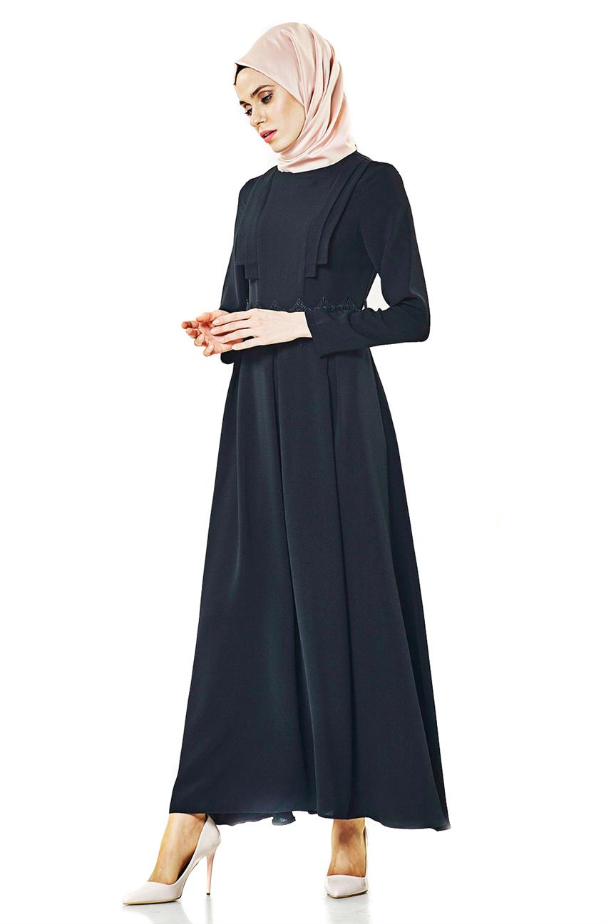 Evening Dress Dress-Black 1782-01