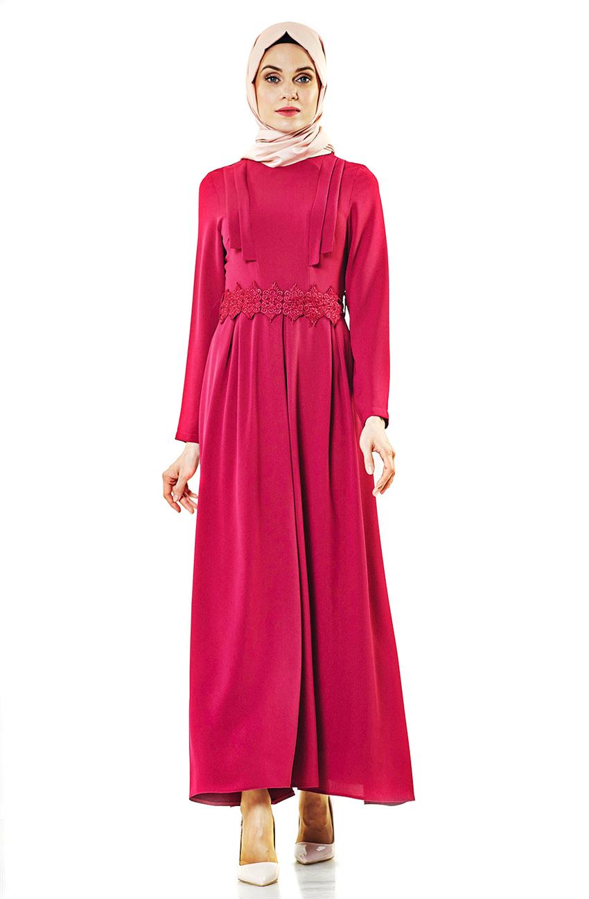 Evening Dress Dress-Fuchsia 1782-43