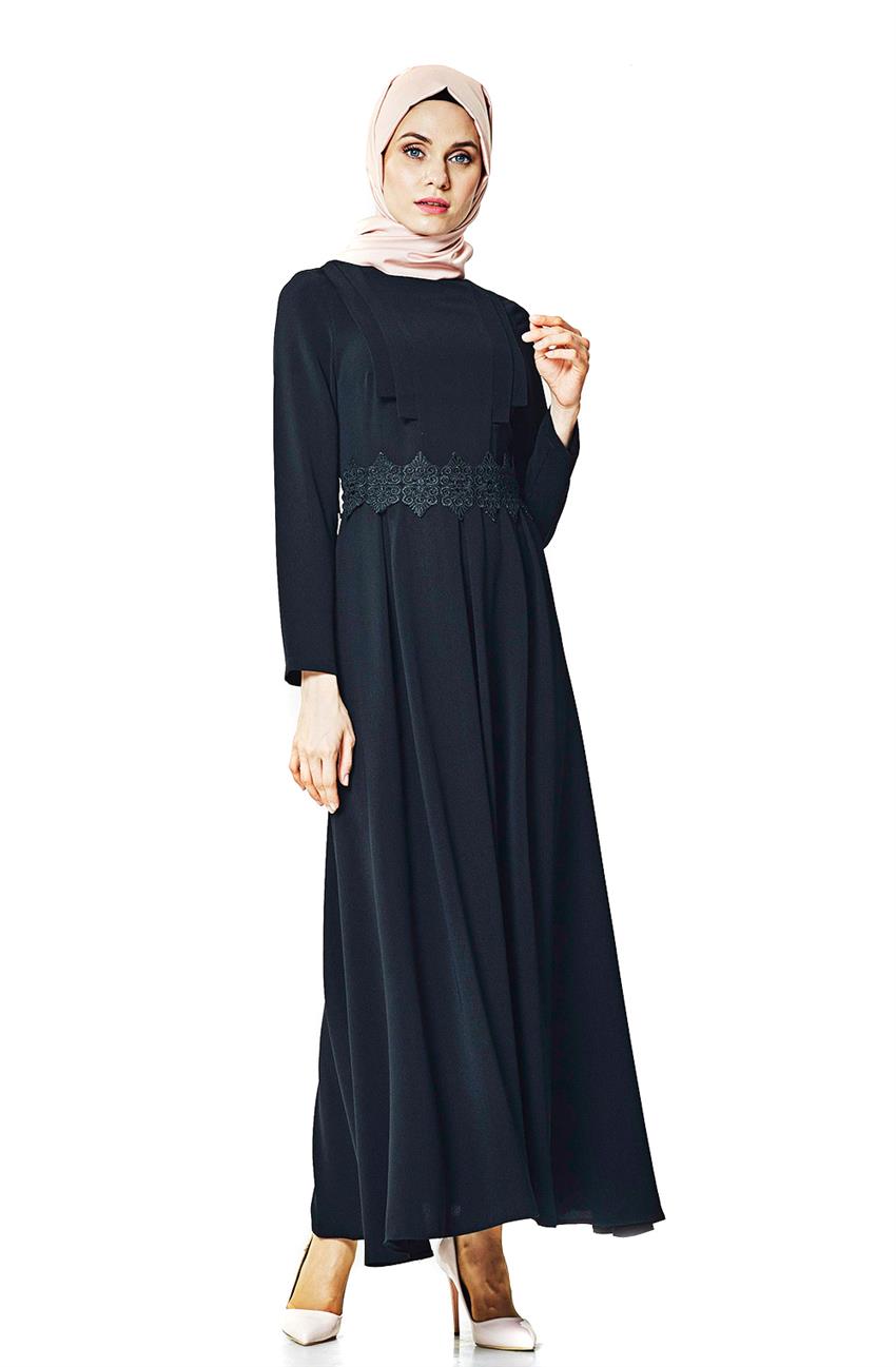 Evening Dress Dress-Black 1782-01