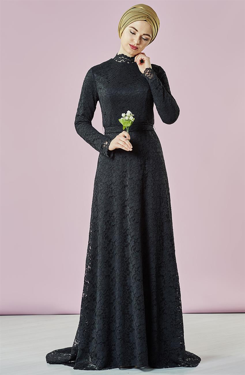 فستان سهرة فستان-أسود ar-7YA10035-01
