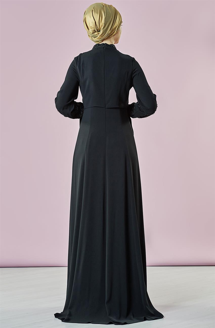 فستان سهرة فستان-أسود ar-7YA10038-01