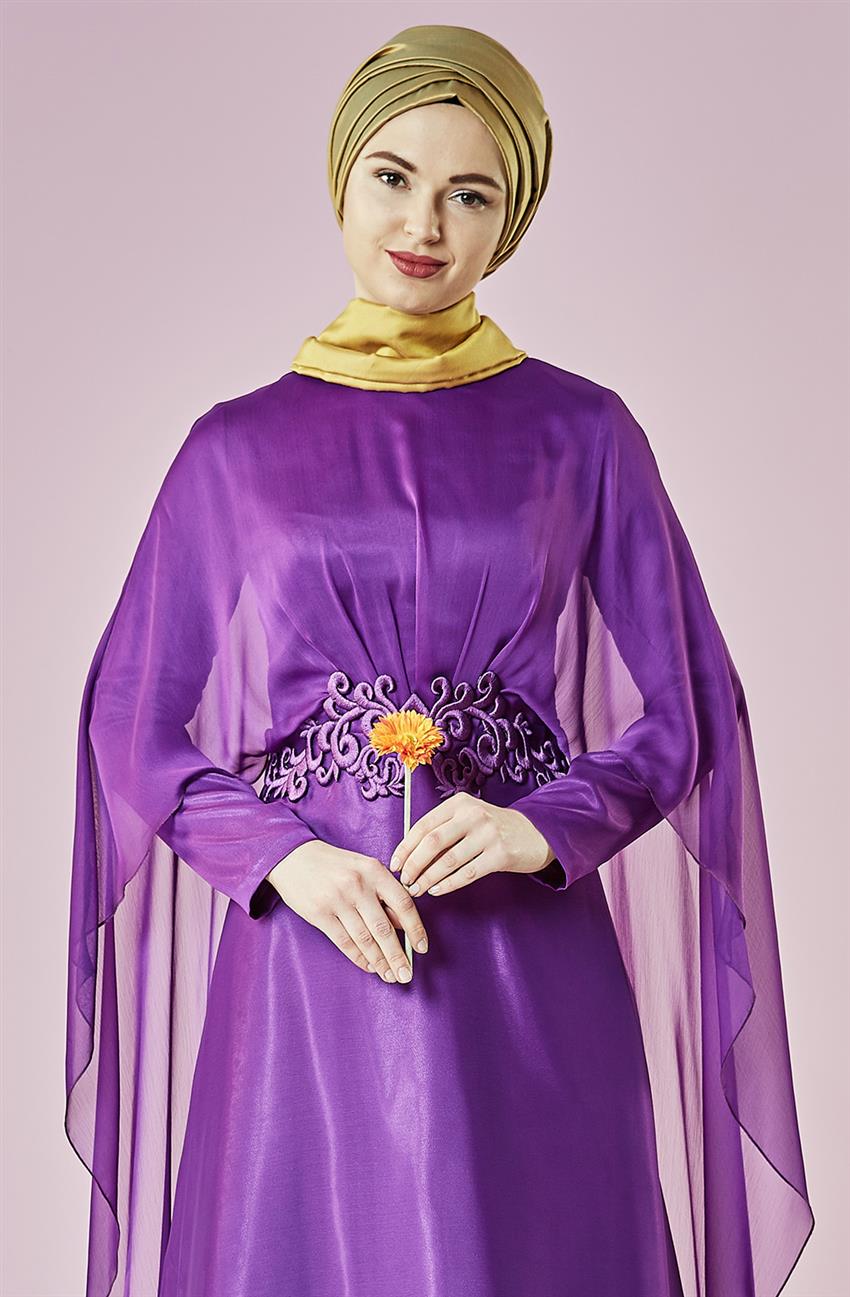 Evening Dress Dress-Purple 7YA10044-45