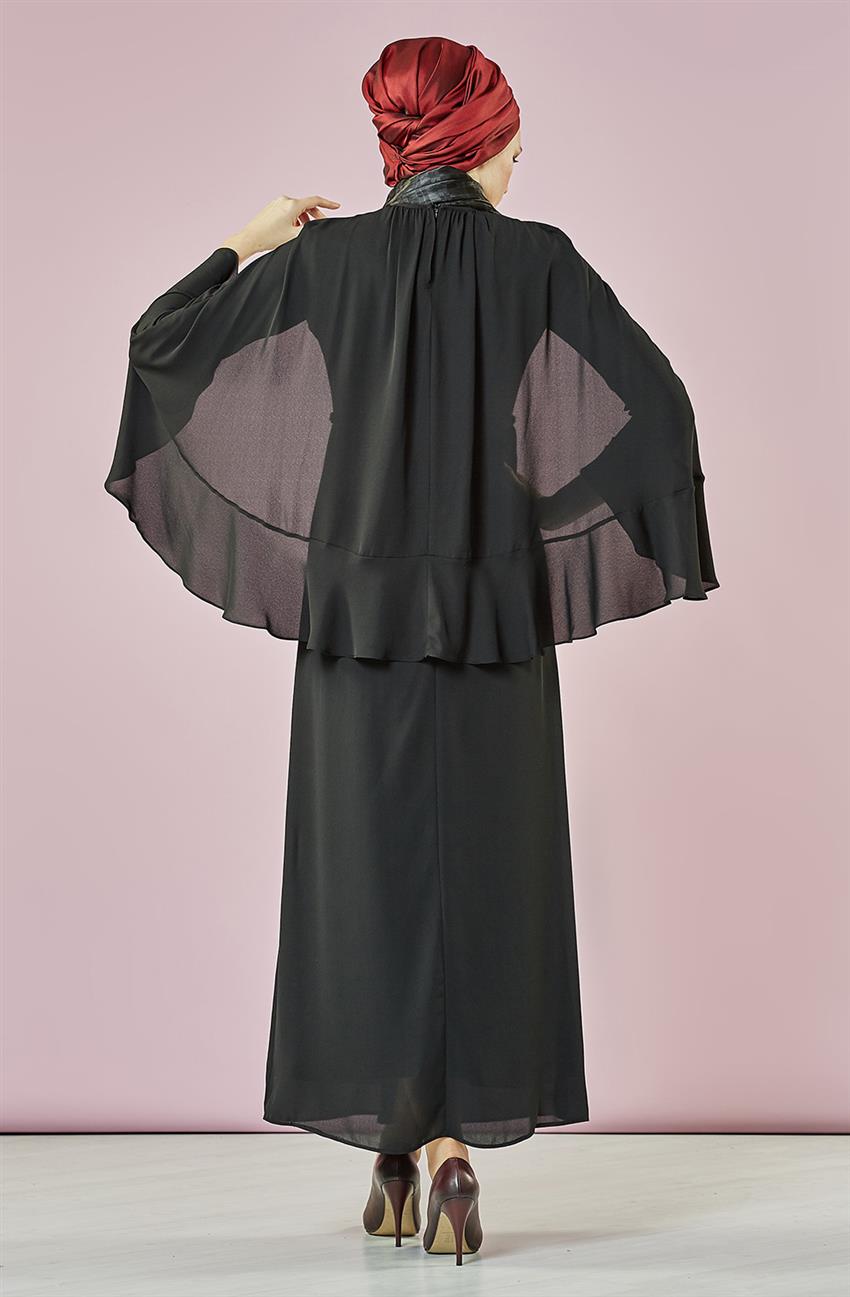 Evening Dress-Black 7Y9351-01