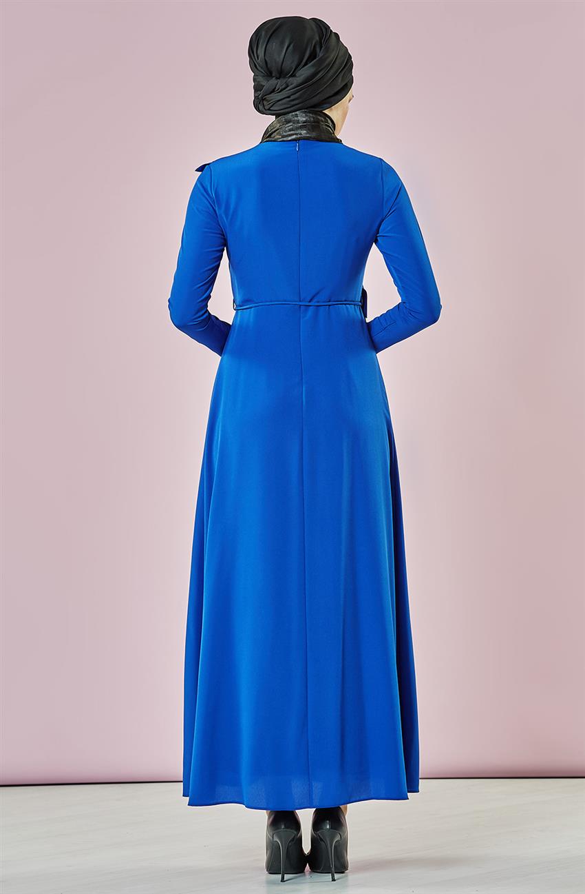 فستان-أزرق غامق ar-7Y9385-47