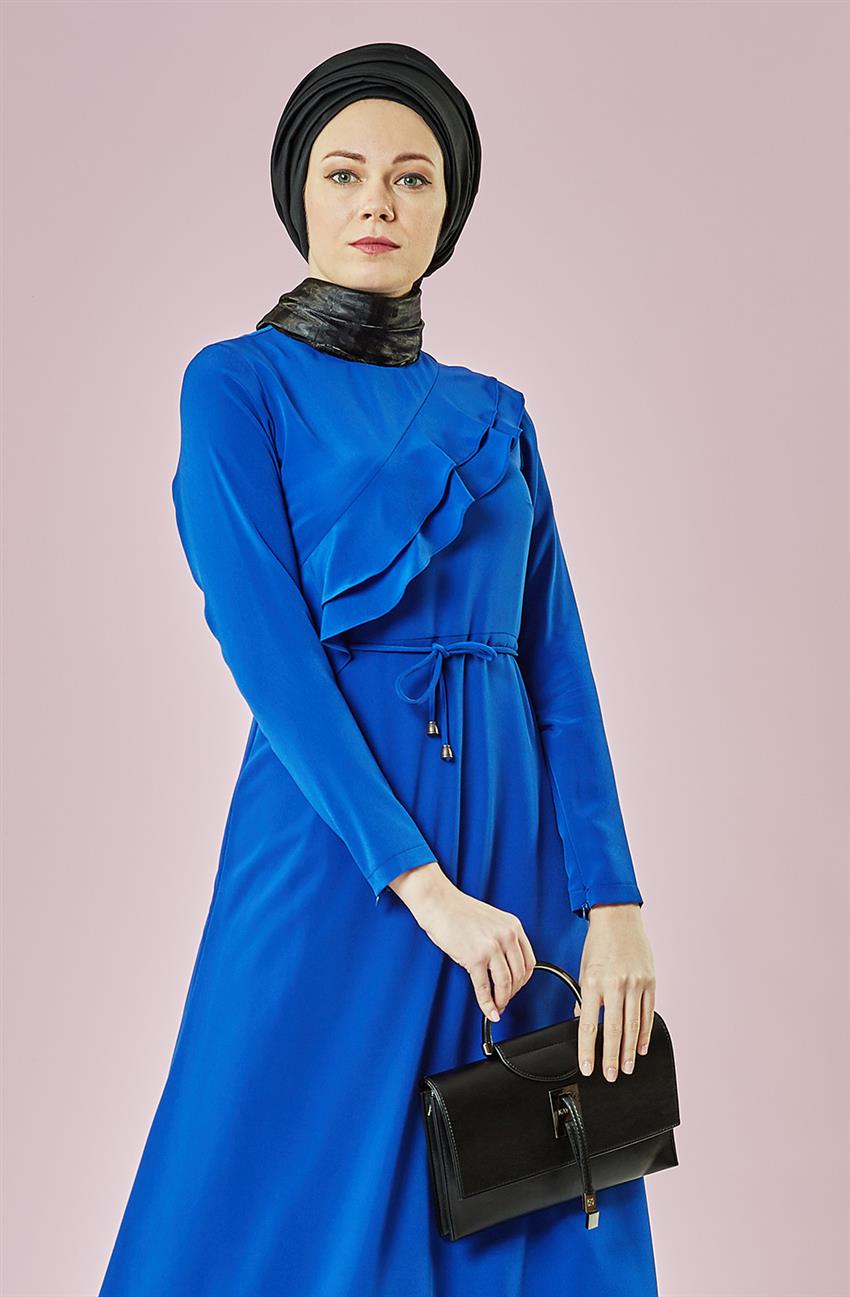 فستان-أزرق غامق ar-7Y9385-47