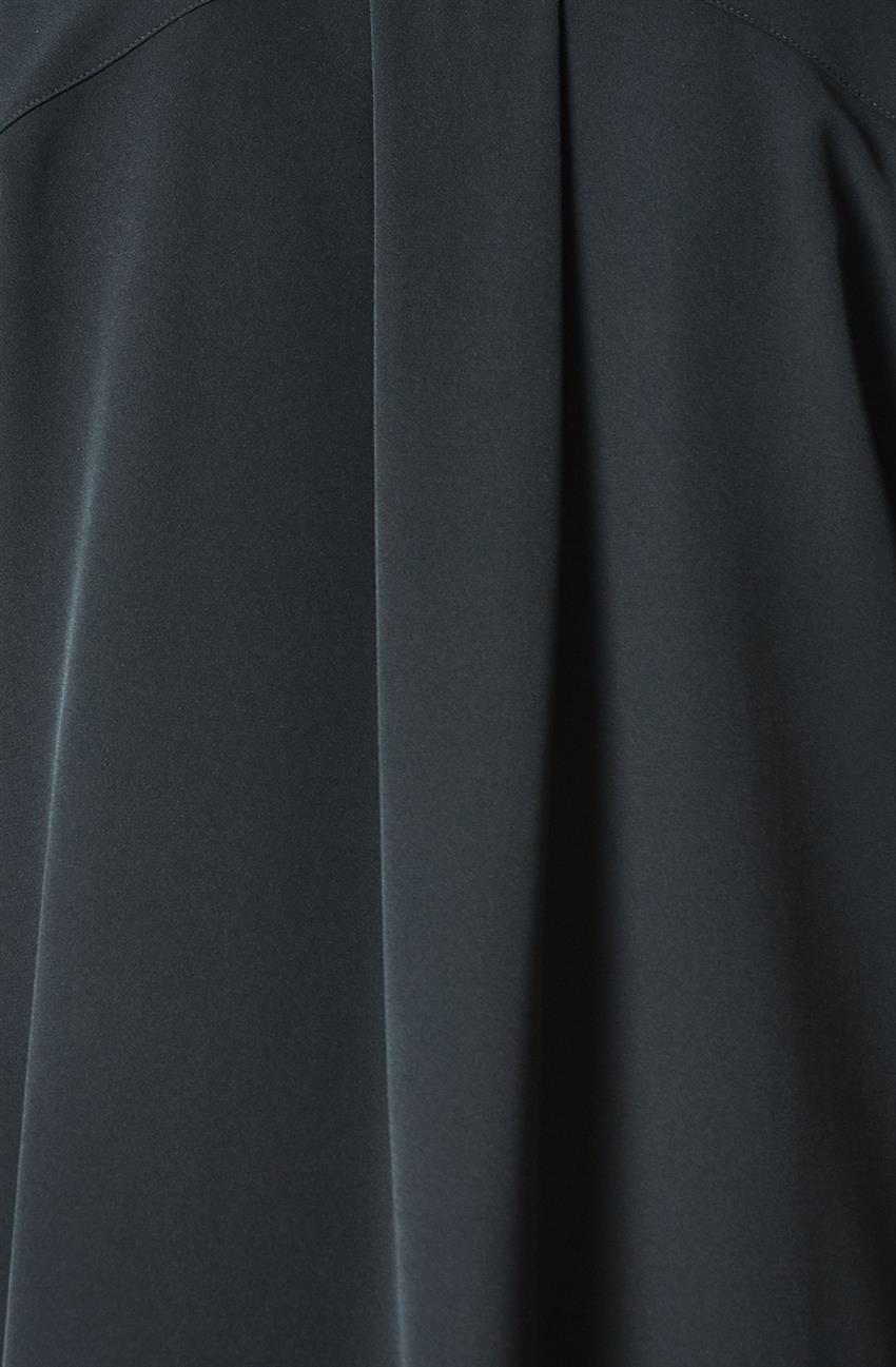Klasik Kesim Siyah Tunik 7K4452-01