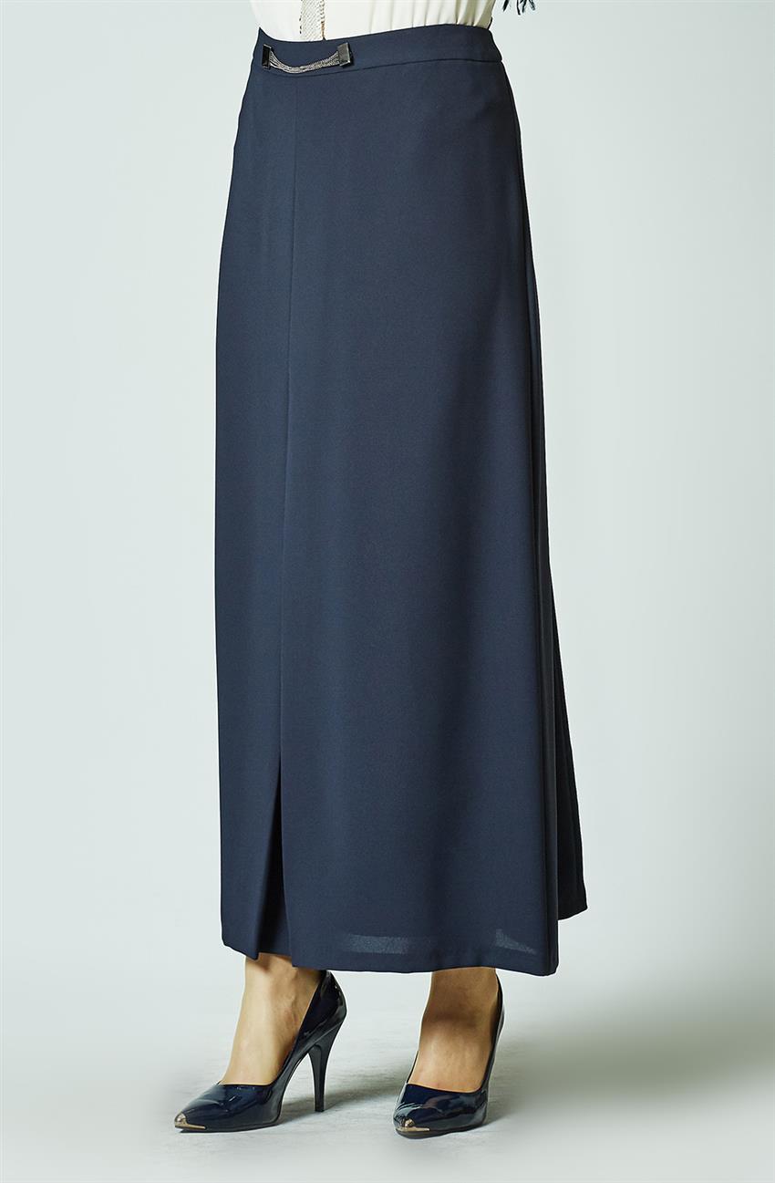 Skirt-Navy Blue 7K1418-17