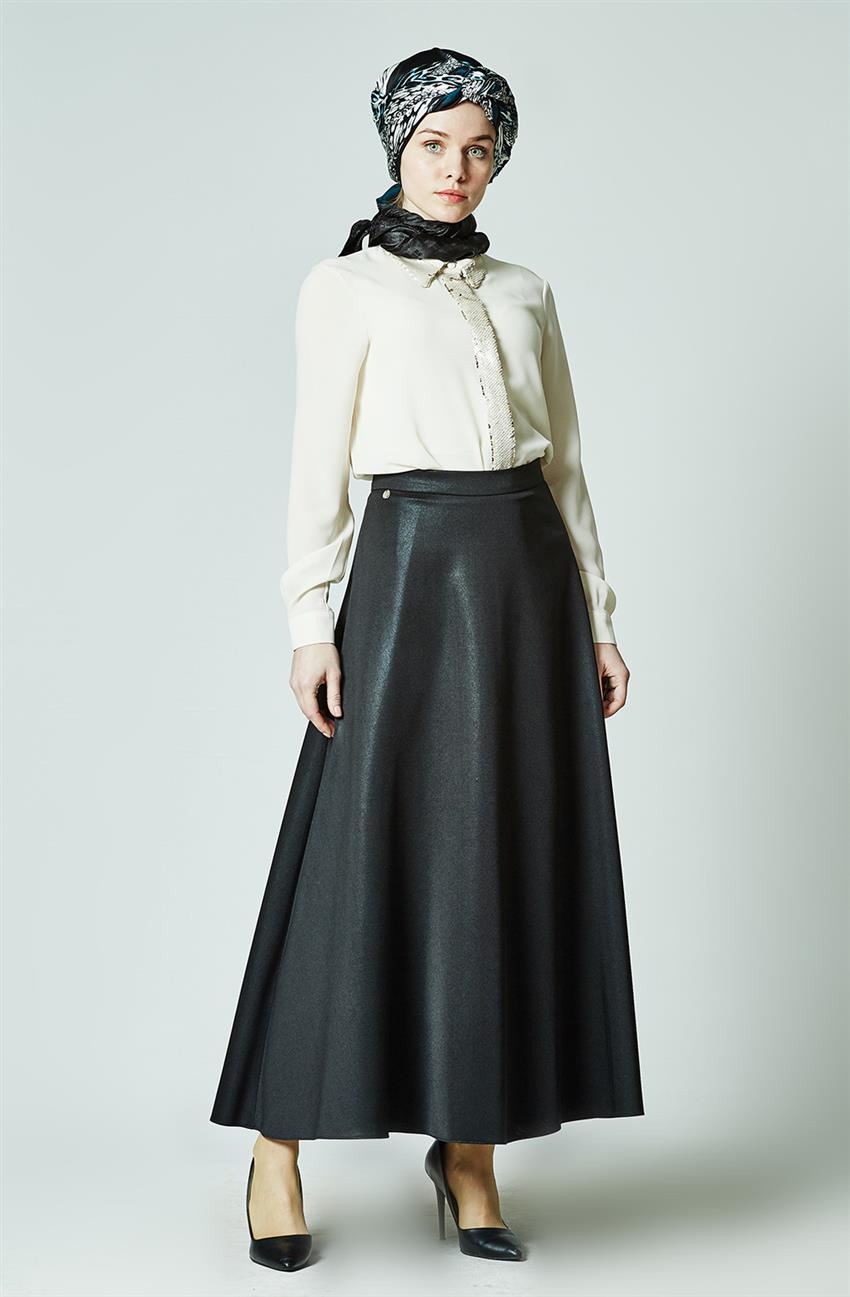 Skirt-Black 7K1424-01
