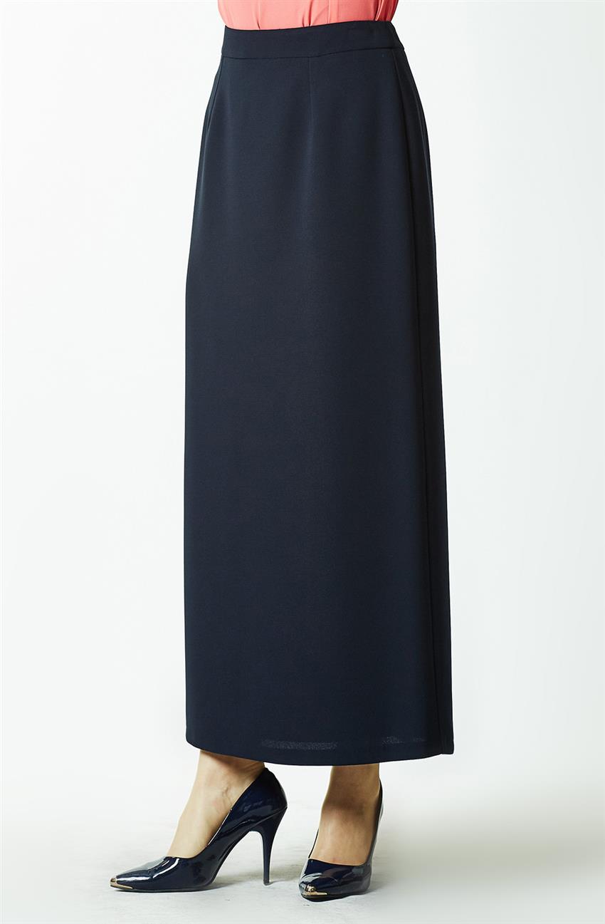 Skirt-Navy Blue ORT0001-17