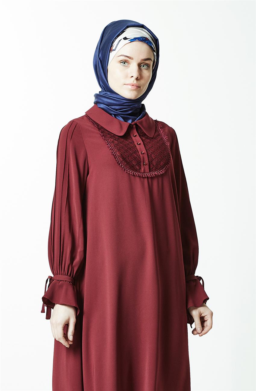 Kyr Tunic-Claret Red KY-A7-81019-26