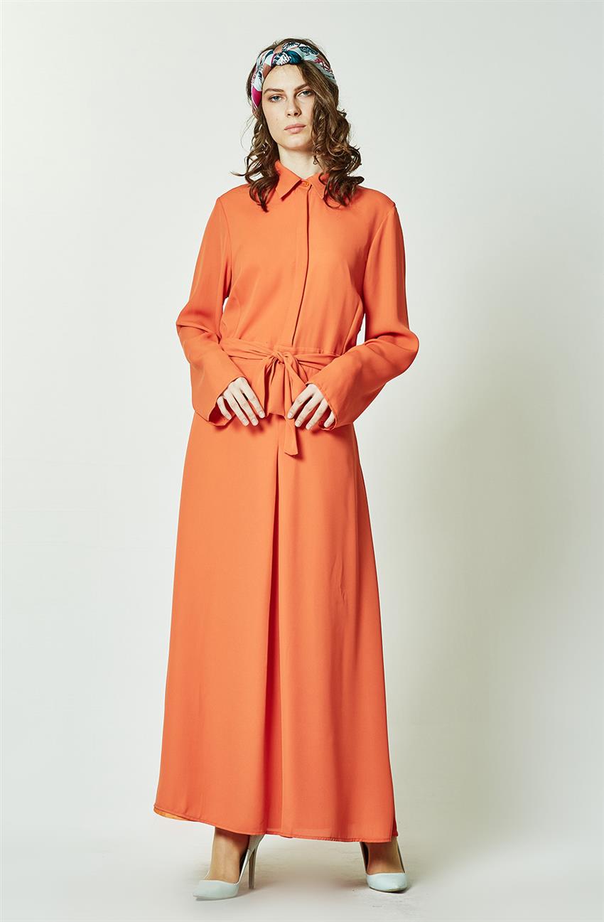 Lock فستان-برتقالي ar-54076-37