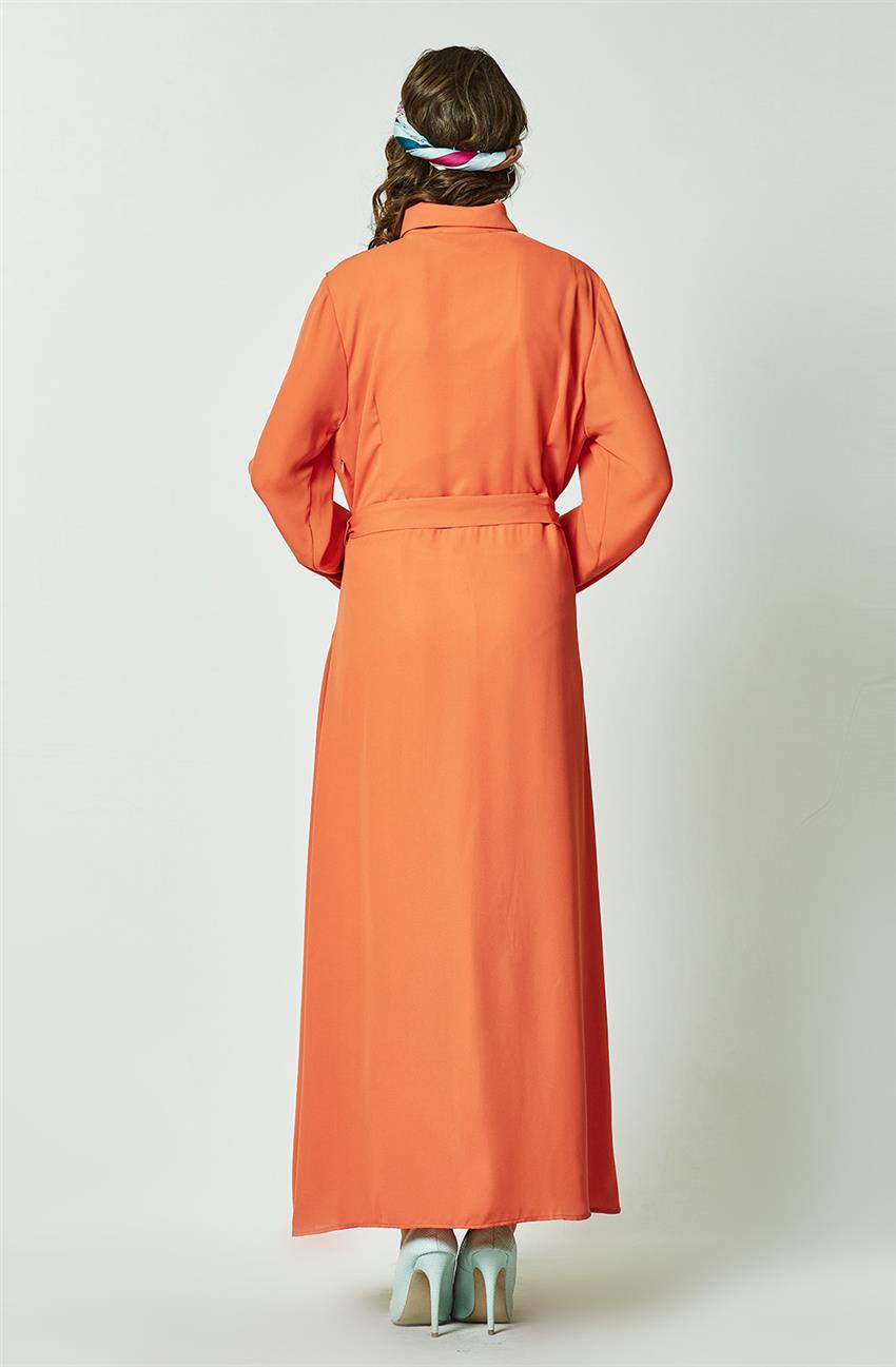 Lock فستان-برتقالي ar-54076-37