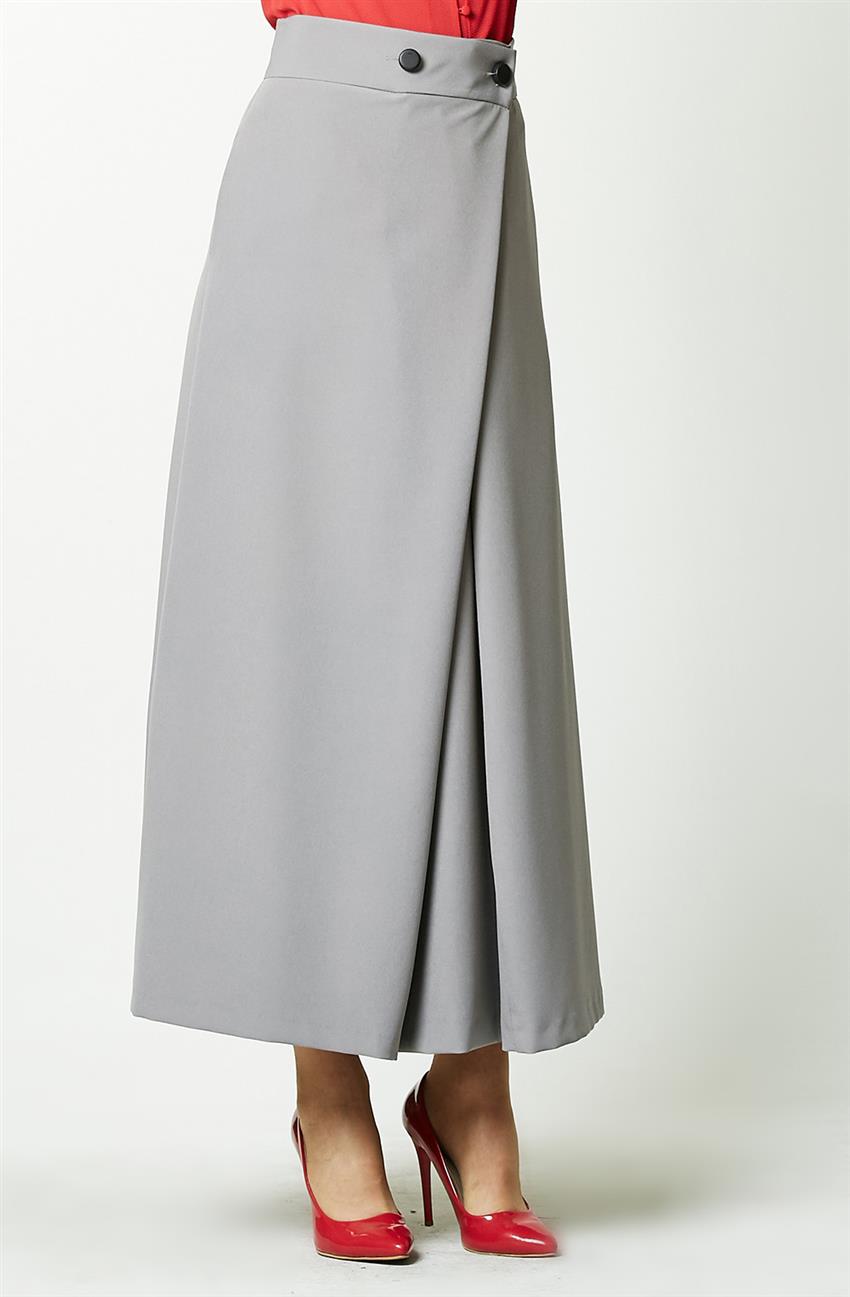 Skirt-Gray KA-A7-12056-07
