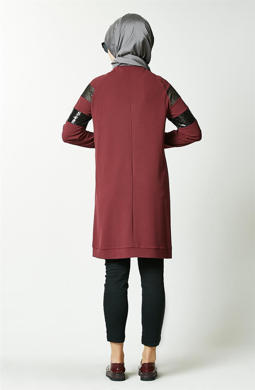 Jacket-Claret Red KA-A7-13035-26