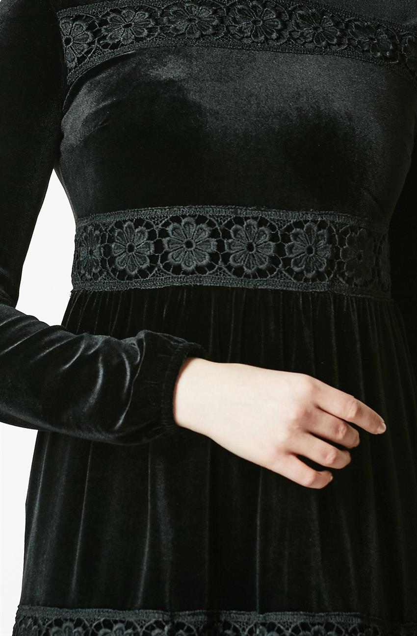 فستان-أسود LR8290-01