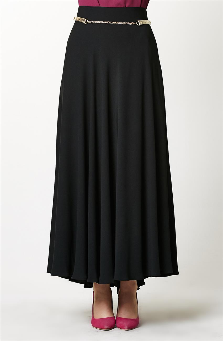 Skirt-Black 8364-1-01