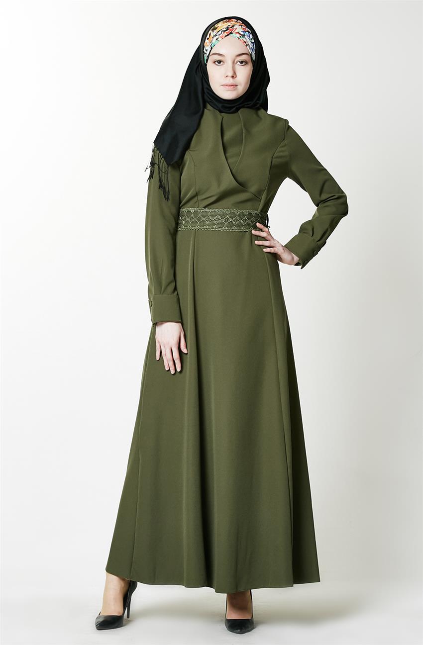 Evening Dress Dress-Green 1779-21