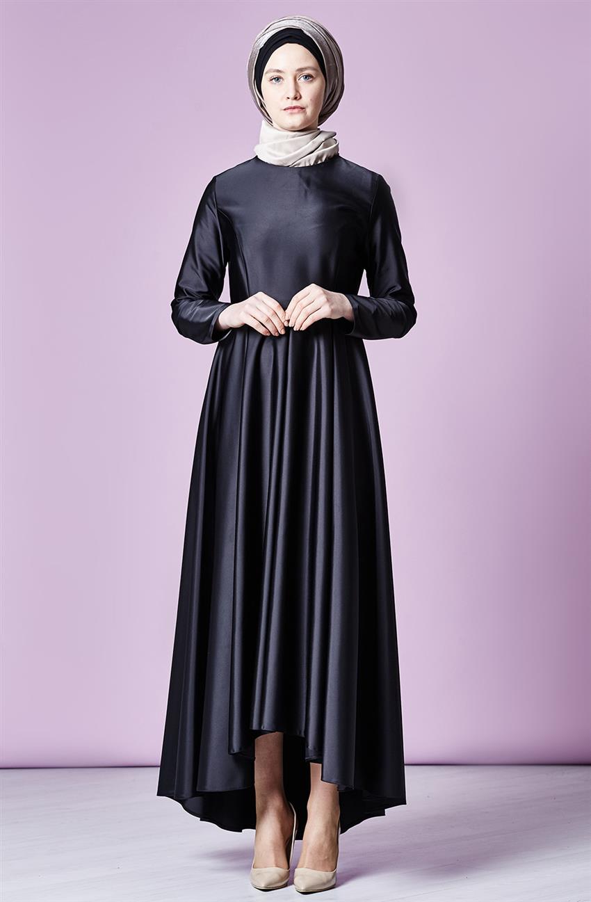 فستان سهرة فستان-أسود PN8189-01