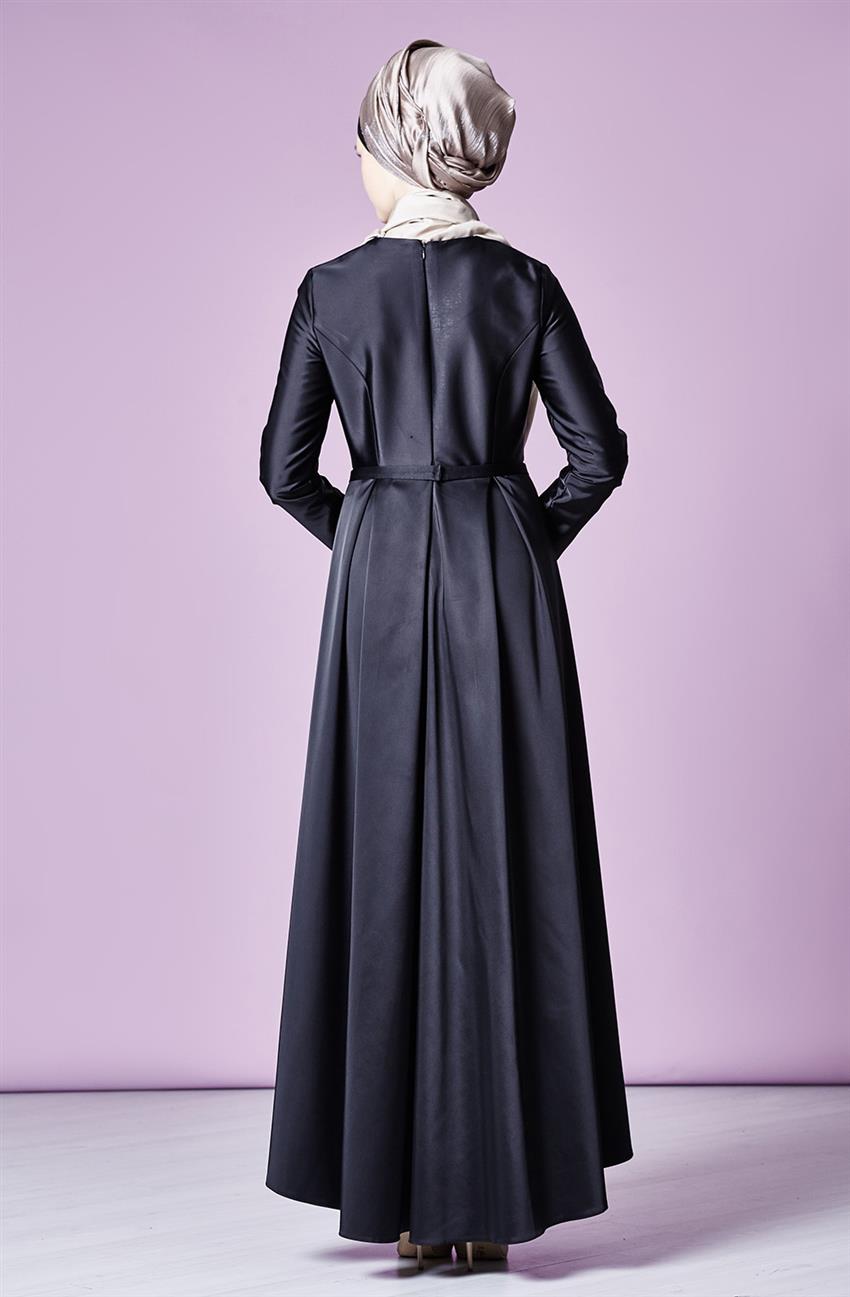 فستان سهرة فستان-أسود PN8189-01