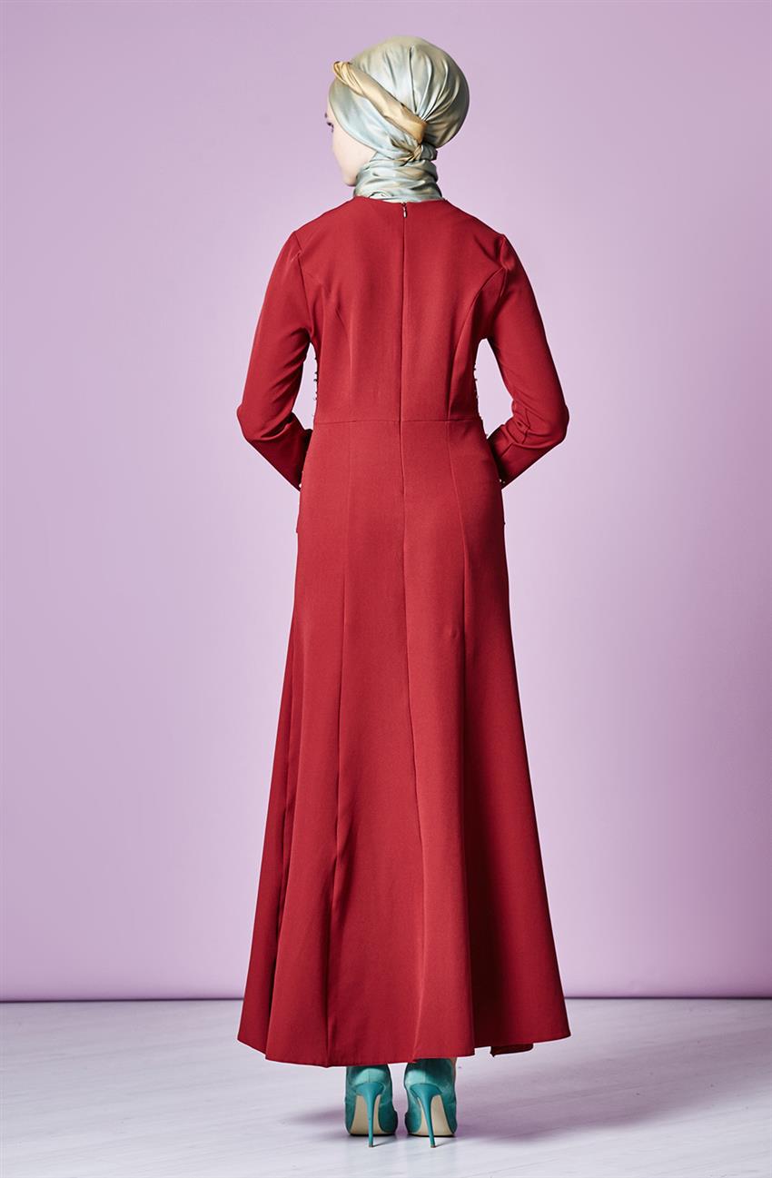 Abiye Kırmızı Elbise 1720-34