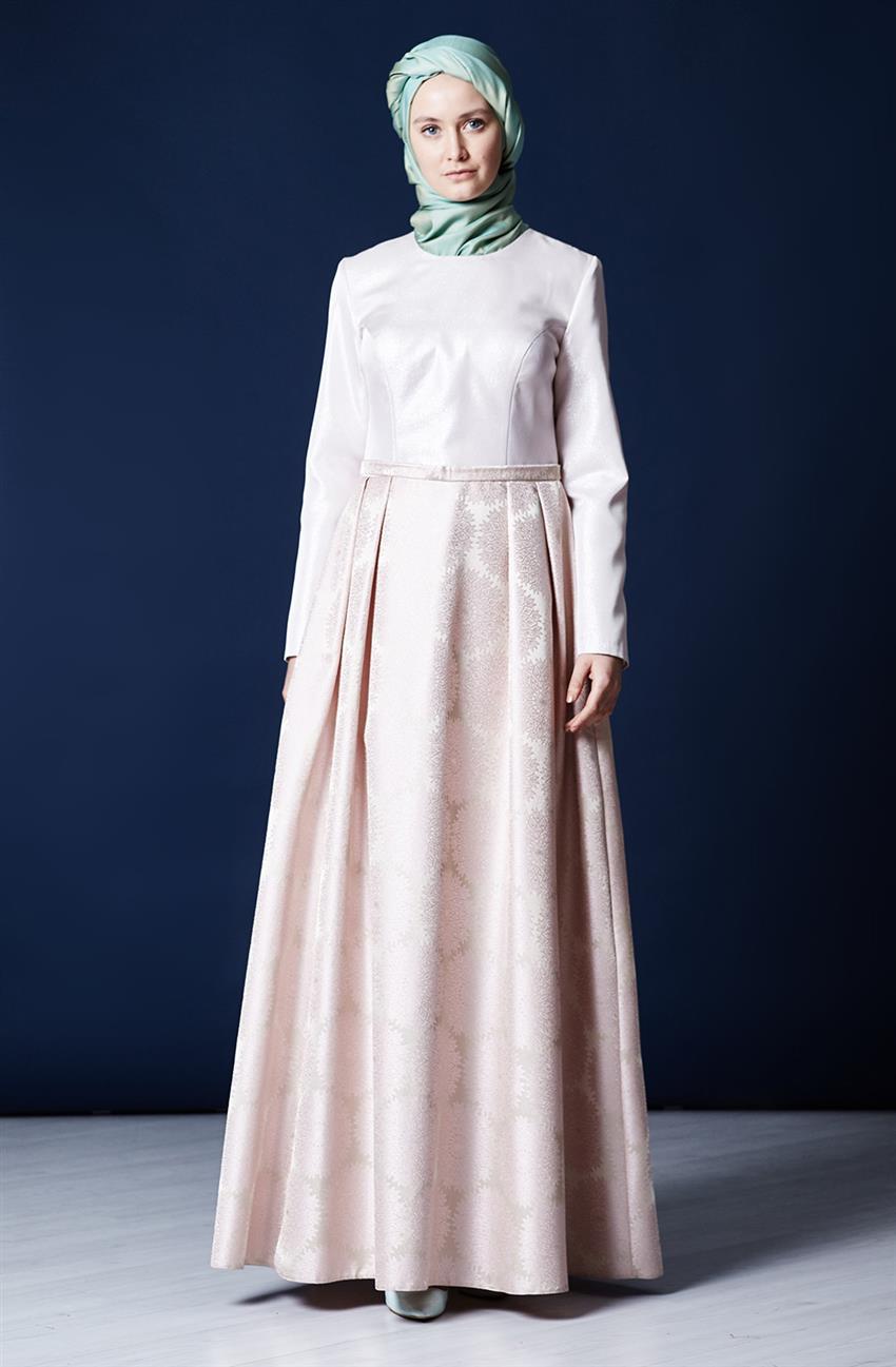 Joana Evening Dress Dress-Pink 6401-42