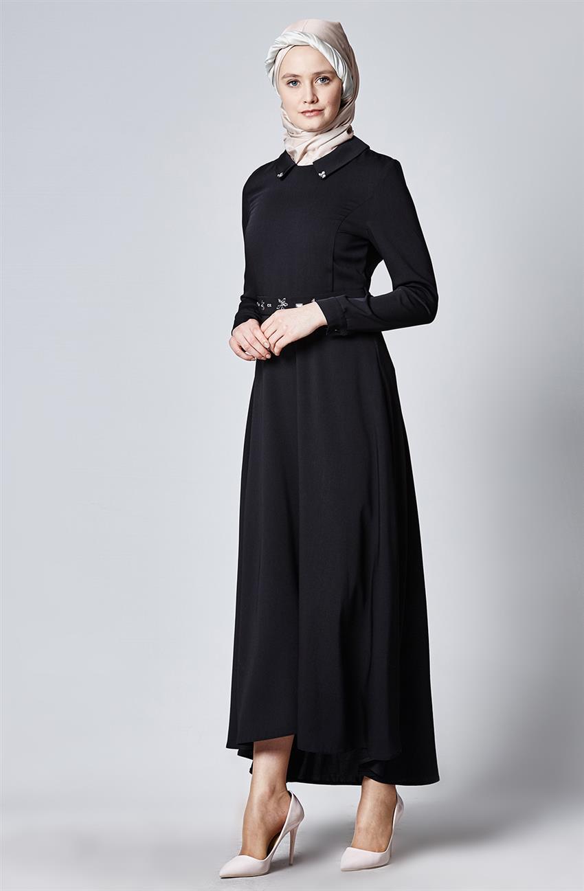 Evening Dress-Black Z1133-09