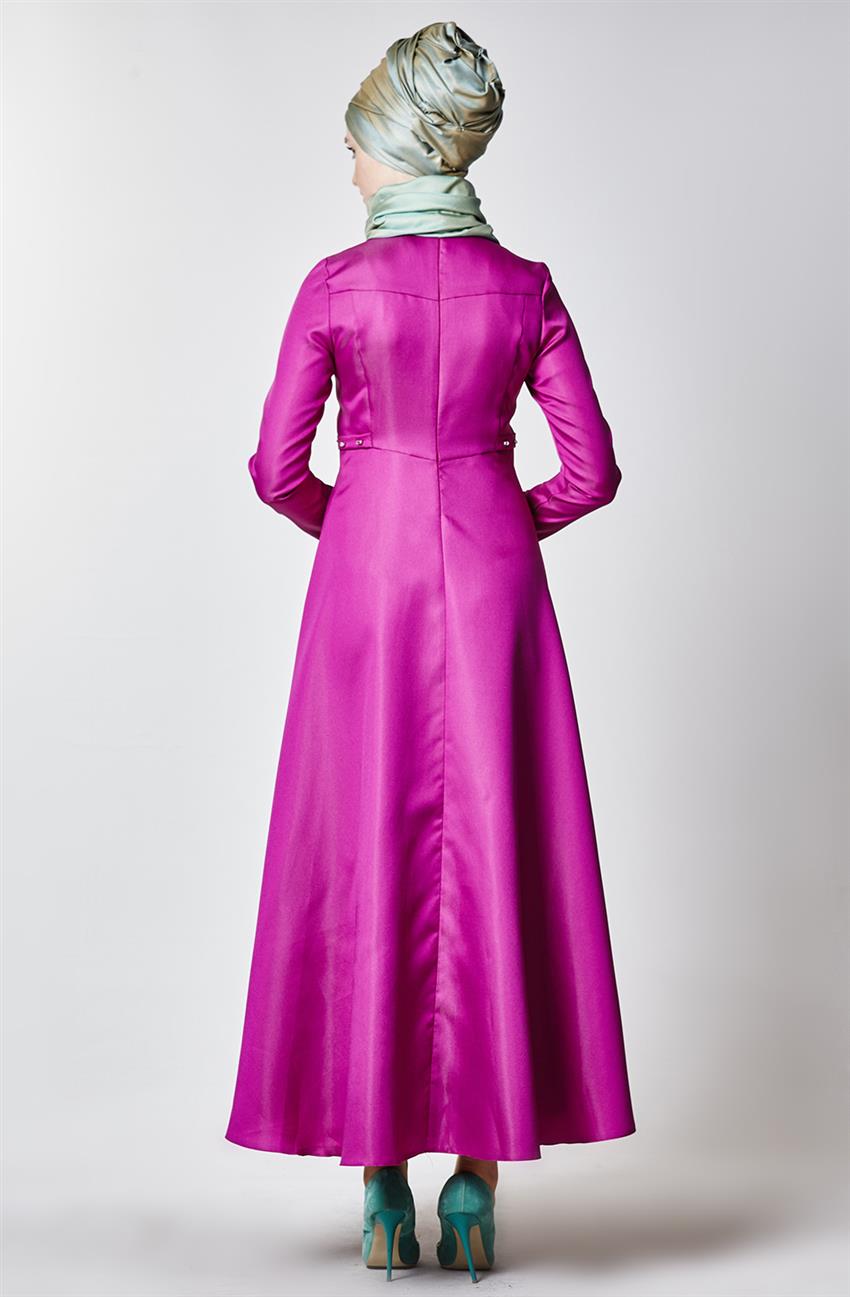 Evening Dress Dress-Fuchsia Z1256-26