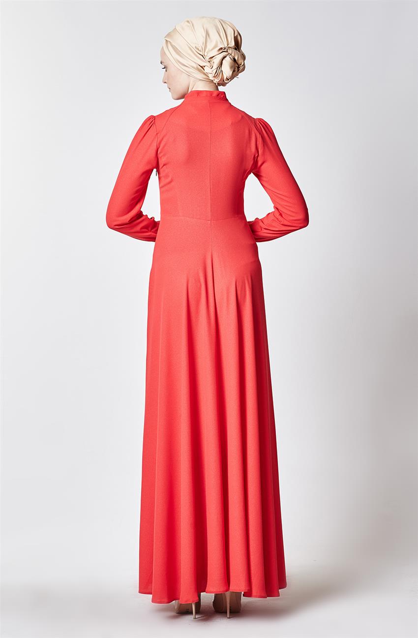 Dress-Red Z4213-11