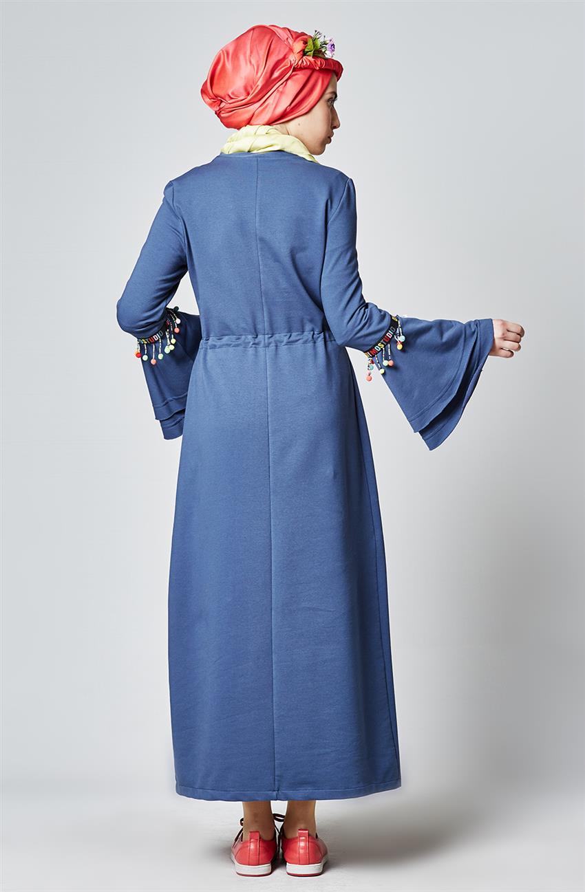 فستان-أزرق A4079-32