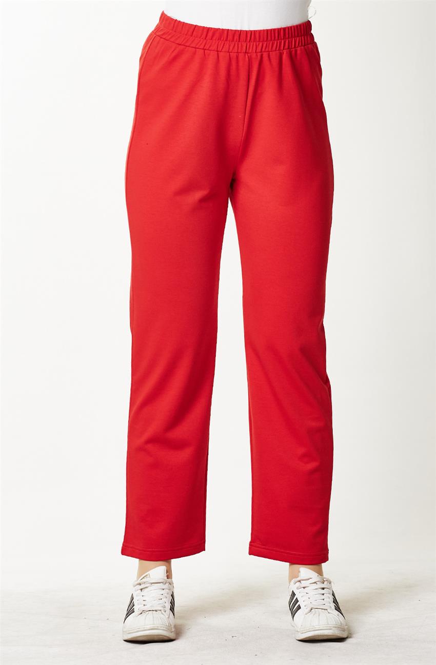 ملابس نوم بنطلون-أحمر ar-18K-7000-34