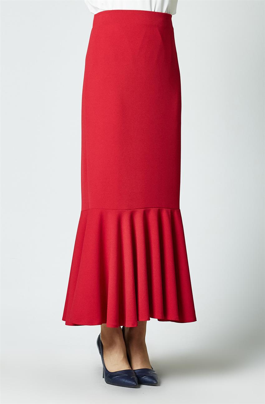 Skirt-Red MS841-34