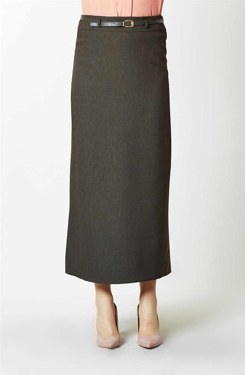 Skirt-Khaki MS520-27