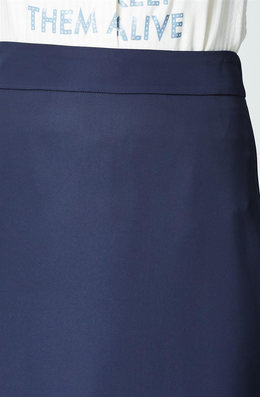 Skirt-Navy Blue ORT0003-17