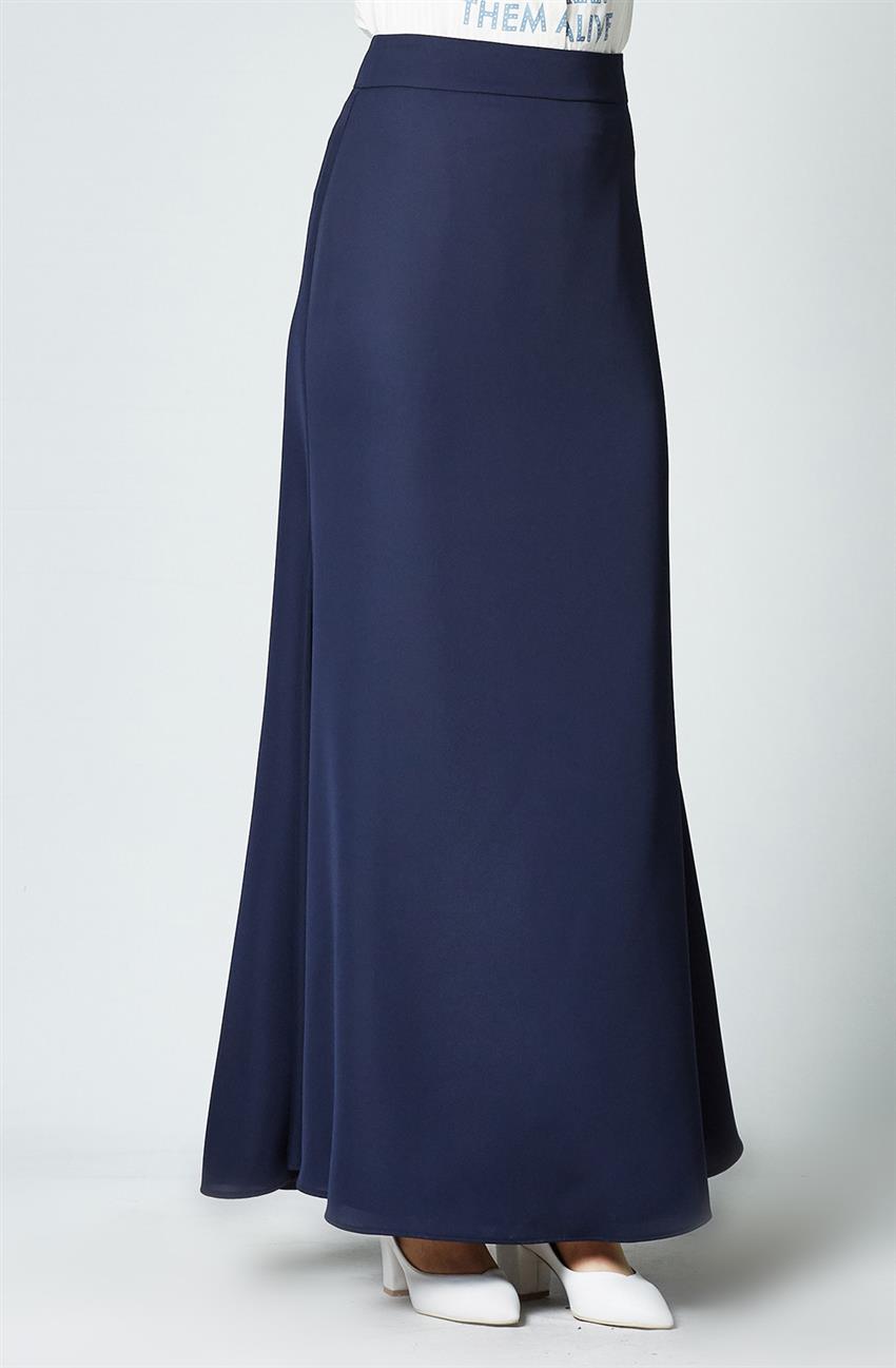 Skirt-Navy Blue ORT0003-17